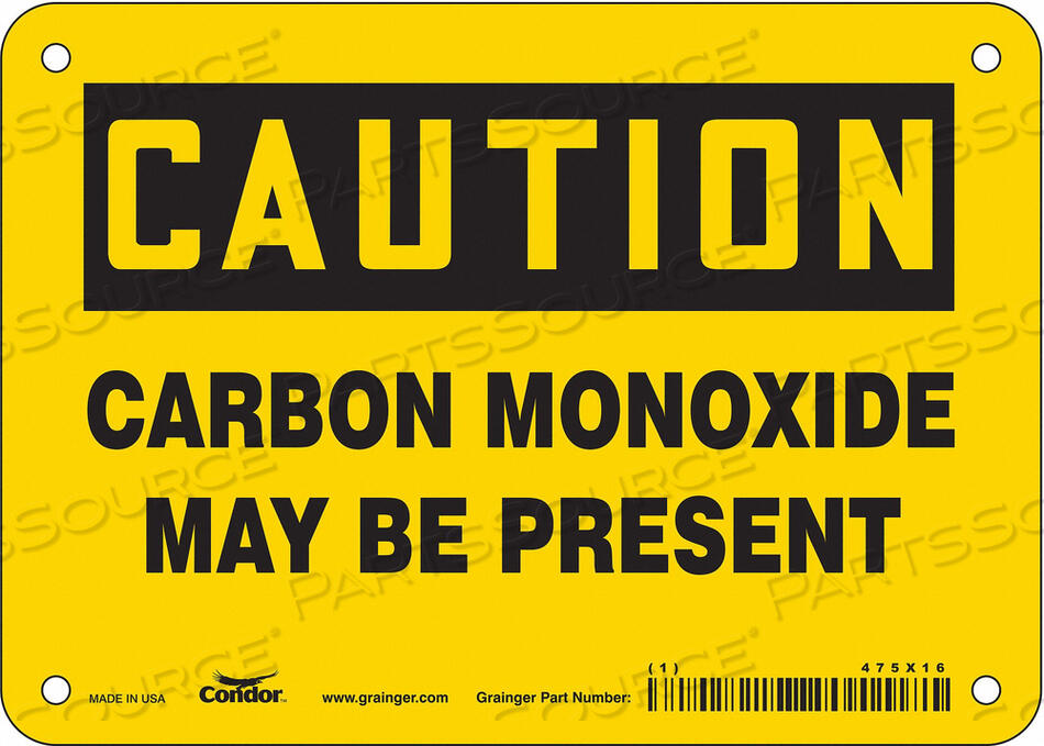 OEM#: 475X16CHEMICAL SIGN 7 W 5 H 0.032 THICKNESS by Condor