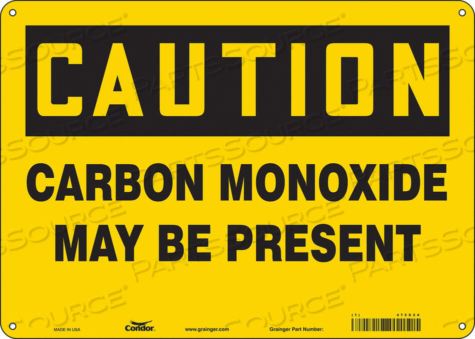 OEM#: 475X24CHEMICAL SIGN 14 W 10 H 0.004 THICK by Condor