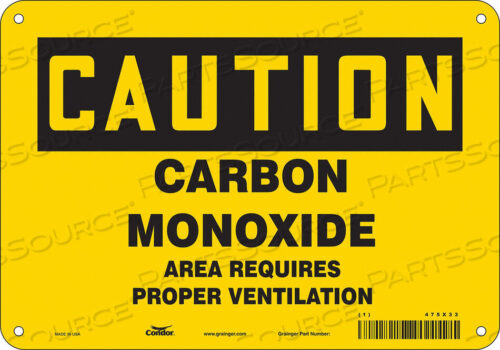 OEM#: 475X33CHEMICAL SIGN 10 W 7 H 0.055 THICKNESS by Condor