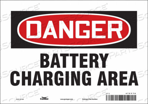 OEM#: 475Y78CHEMICAL SIGN 10 W 7 H 0.004 THICKNESS by Condor