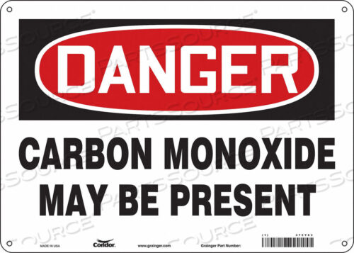 OEM#: 475Y83CHEMICAL SIGN 14 W 10 H 0.055 THICK by Condor