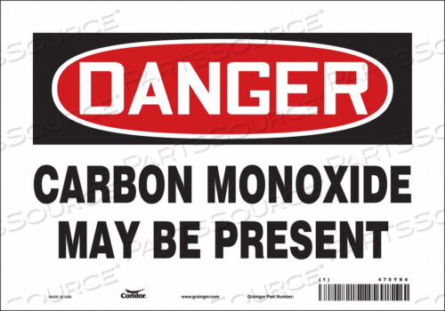 OEM#: 475Y84CHEMICAL SIGN 10 W 7 H 0.004 THICKNESS by Condor