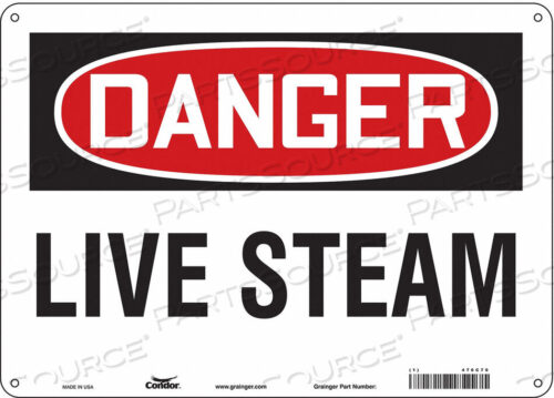 OEM#: 476C70CHEMICAL SIGN 14 W 10 H 0.032 THICK by Condor