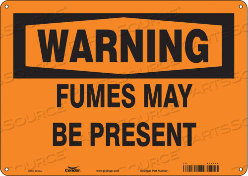 OEM#: 476F46CHEMICAL SIGN 14 W 10 H 0.032 THICK by Condor