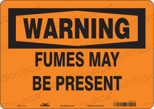 OEM#: 476F48CHEMICAL SIGN 14 W 10 H 0.055 THICK by Condor