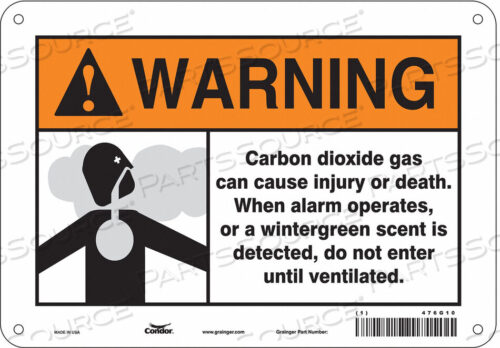 OEM#: 476G10CHEMICAL SIGN 10 W 7 H 0.004 THICKNESS by Condor
