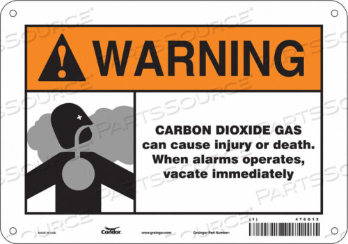 OEM#: 476G12CHEMICAL SIGN 10 W 7 H 0.032 THICKNESS by Condor
