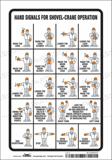 OEM#: 476H65SAFETY SIGN 7 W 10 H 0.004 THICKNESS by Condor