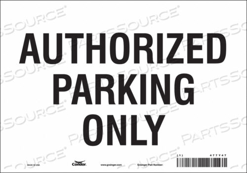 TRAFFIC SIGN 10 W 7 H 0.004 THICKNESS