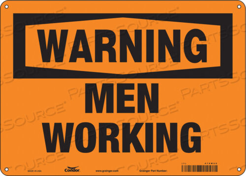 SAFETY SIGN 14 W 10 H 0.060 THICKNESS