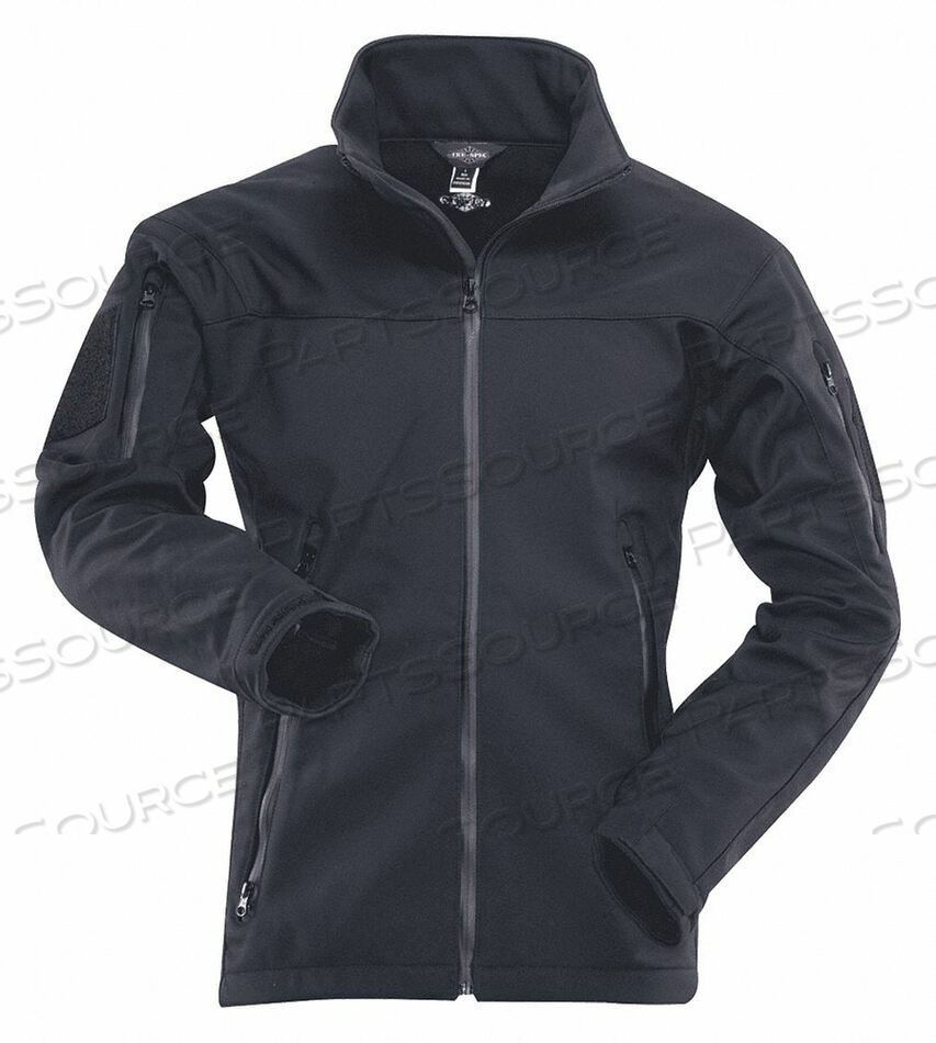 OEM#: 2454VALIANT SOFTSHELL JACKET S BLACK by TRU-SPEC