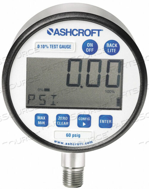 OEM#: 302086SD02LXCYC4LM3000#PRESSURE GAUGE 3 DIAL SIZE SILVER CASE by Ashcroft Inc.