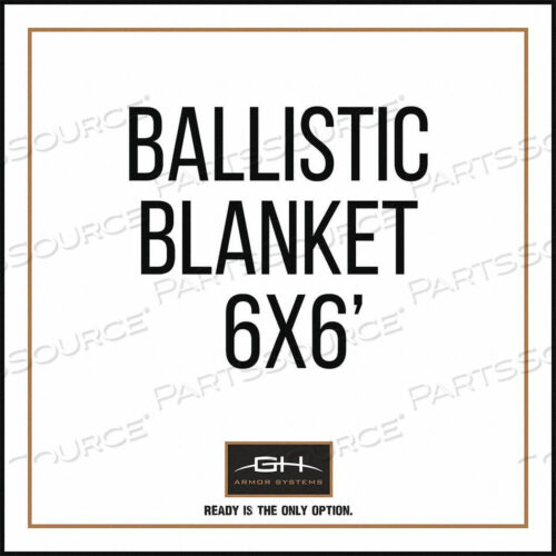 OEM#: GH-BLKT3A-6X6BALLISTIC BLANKET EXTERNAL 6 IN X 6 IN. by GH Armor Systems