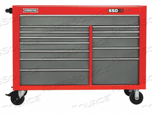 J4805 ROLLING CABINET 43 H 13 DRAWERS