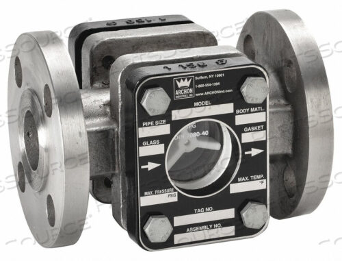 OEM#: AKF-FR020AC07ASIGHT FLOW INDICATOR 7-7/8 L 2 PIPE by Archon Industries Inc.