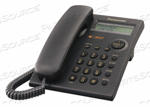 OEM#: KX-TSC11BTELEPHONE ANALOG 1 HANDSETS 1 LINES BLK by Panasonic / Matsushita Electric Industrial Co, Ltd