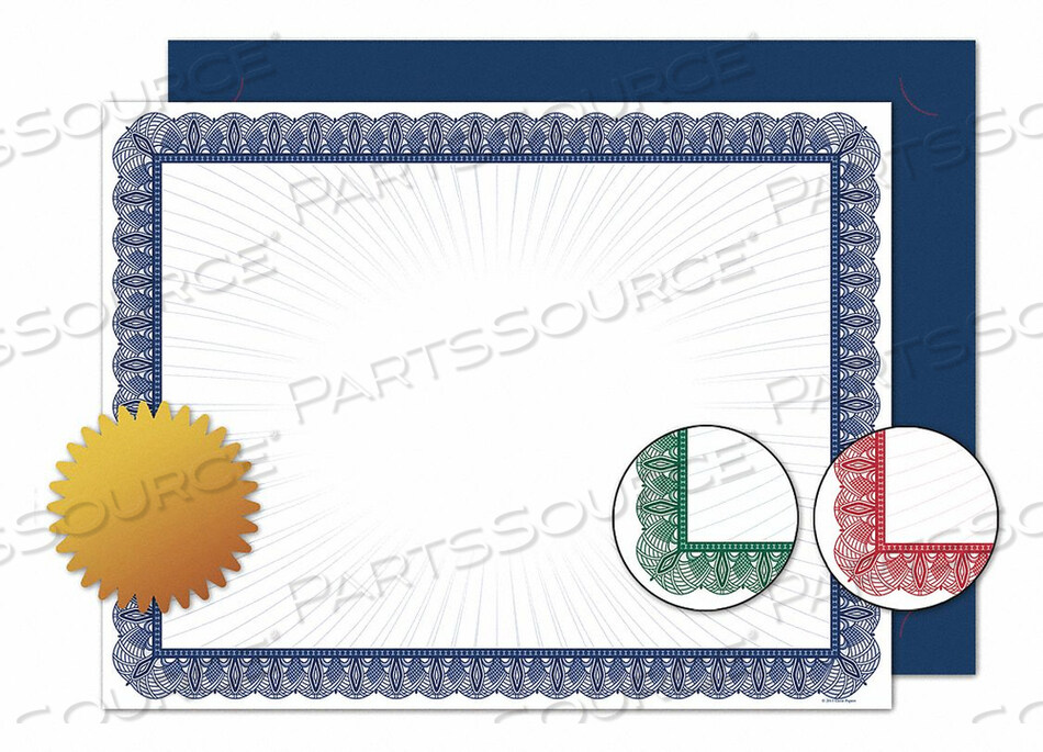 OEM#: 038956CERTIFICATE KIT ACID FREE 12 IN H PK90 by Great Papers