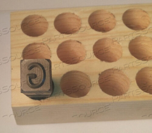 OEM#: 03271 GHAND STAMP 2-3/8 SHANK L STEEL by Young Bros. Stamp Works, Inc.