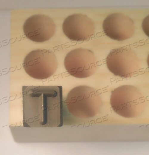 OEM#: 03271 THAND STAMP 2-3/8 SHANK L STEEL by Young Bros. Stamp Works, Inc.