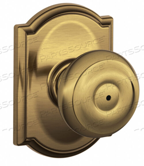 OEM#: F40 GEO 609 CAMKNOB LOCKSET MECHANICAL PRIVACY GRD. 2 by Schlage Lock