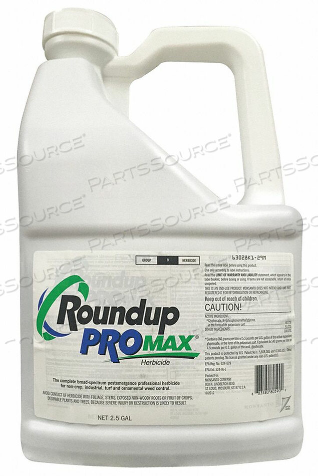 OEM#: ROUNDUP286NON-SELECTIVE VEGETATION KILLER 2.5 GAL. by Round Up