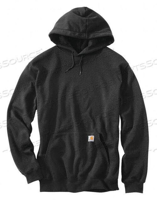 OEM#: K121-BLK LRG TLLHOODED SWTSHRT BLK 50COTTON/50PET L by Carhartt