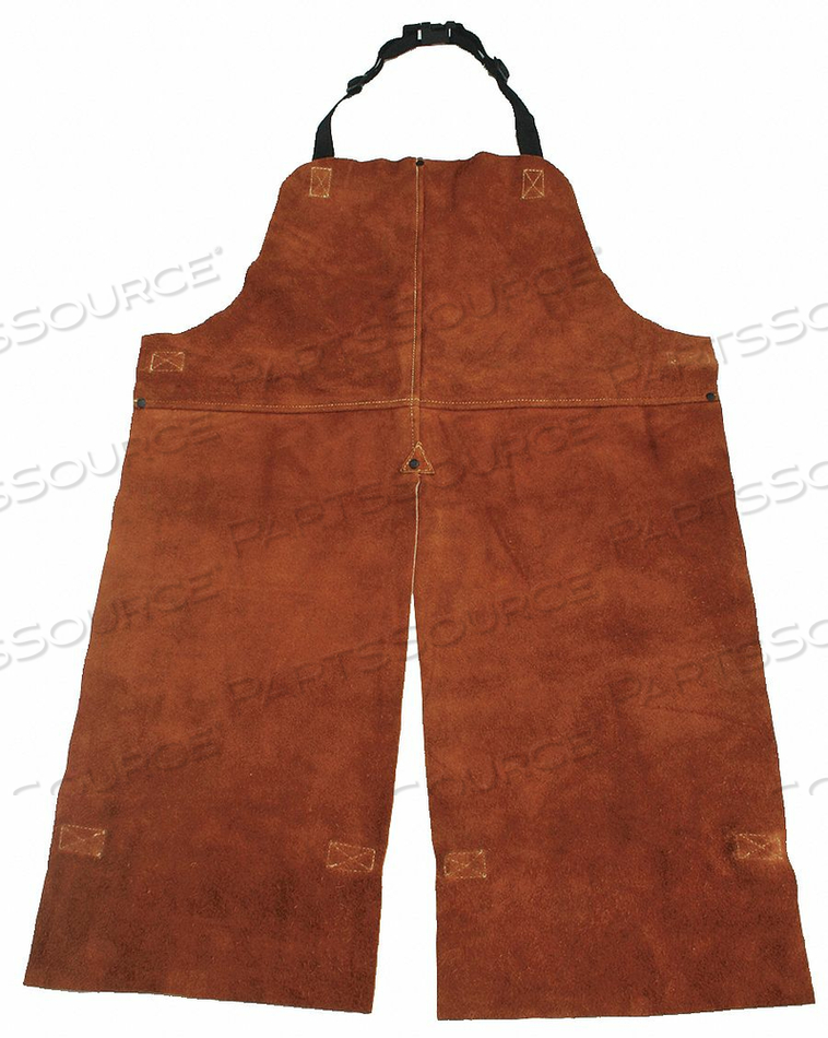OEM#: 4KXH4SPLIT LEG WELDING BIB APRON LTHR 42X24IN by Condor