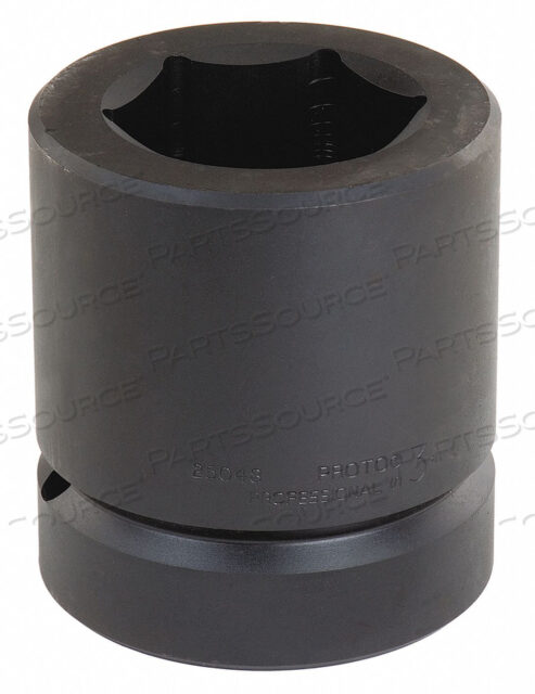 IMPACT SOCKET 2-1/2 IN DR 4-7/8 IN 6 PT