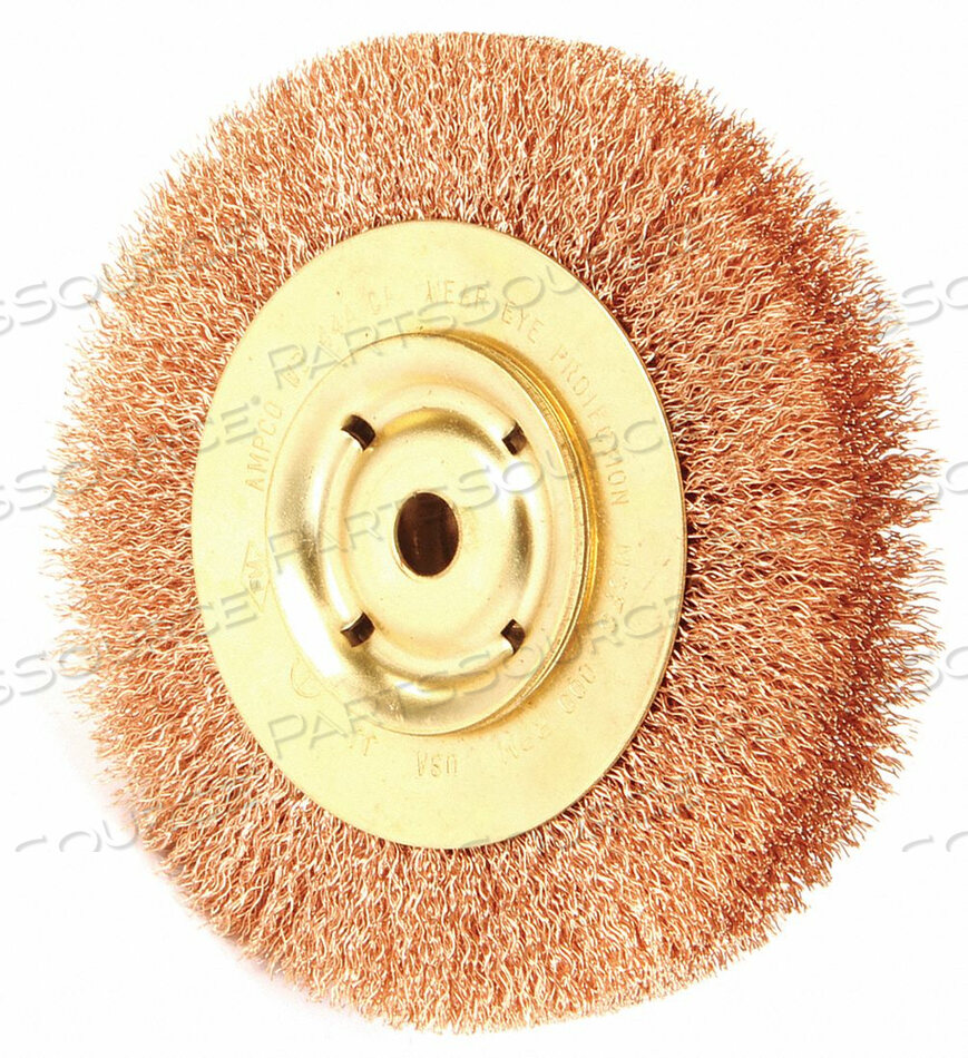 OEM#: WB-44ACRIMPED WIRE WHEEL BRUSH 6 IN. 1 IN W by Ampco Safety Tools