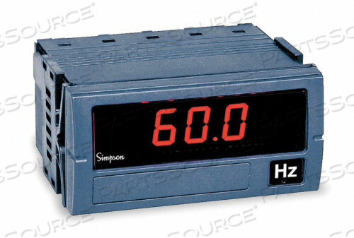 OEM#: F35-1-91-0DIGITAL PANEL METER FREQUENCY by Simpson Electric