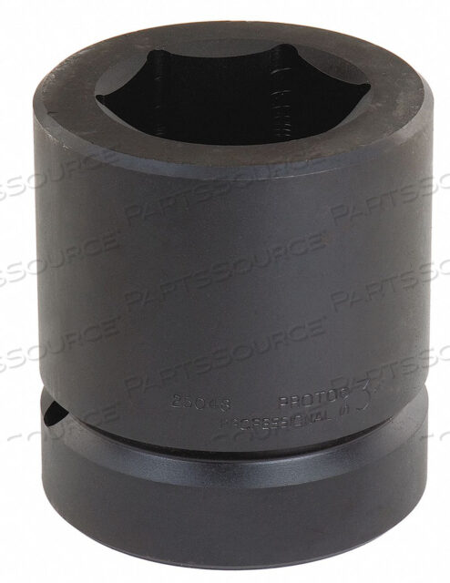 IMPACT SOCKET 2-1/2 IN DR 4-3/4 IN 6 PT