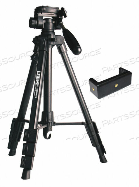 OEM#: R1500TRIPOD ADJUSTABLE BLACK FLAT HEAD 56 L by Reed Instruments