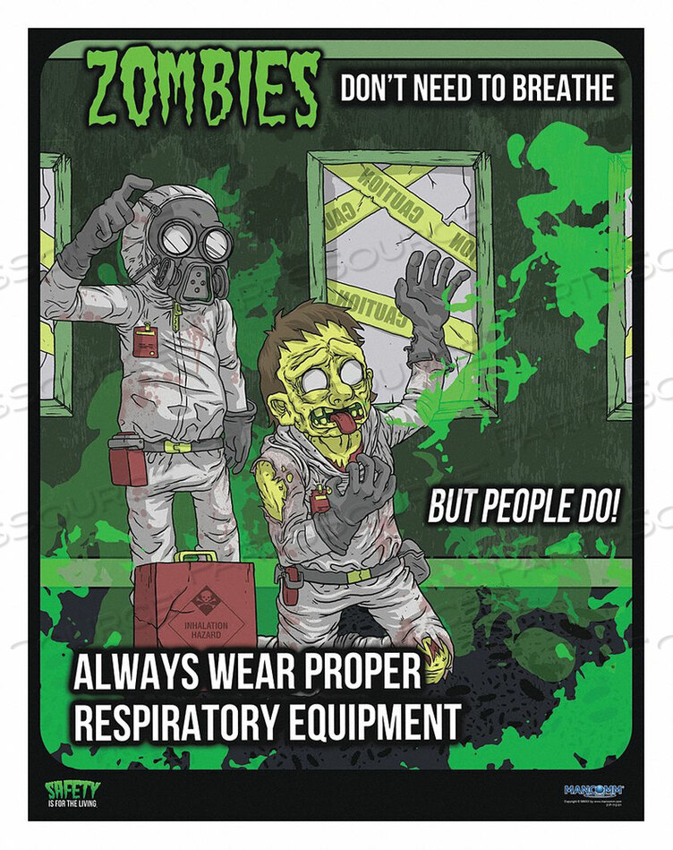 OEM#: 31P-112-02SAFETY POSTER 12 H 16 W by Mancomm