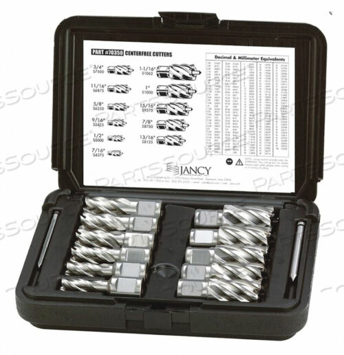 OEM#: 63134999019ANNULAR CUTTER KIT 2 CUT DEPTH 6PCS. by Fein