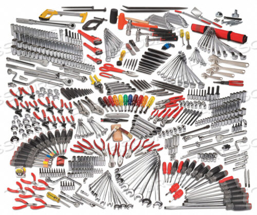MASTER TOOL SET GENERAL PURPOSE 558 PCS.