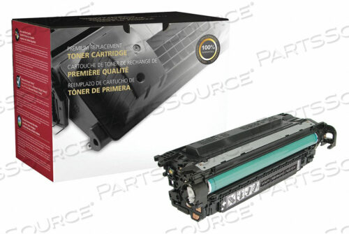 TONER CARTRIDGE BLACK REMANUFACTURED