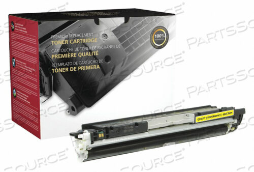 TONER CARTRIDGE YELLOW REMANUFACTURED