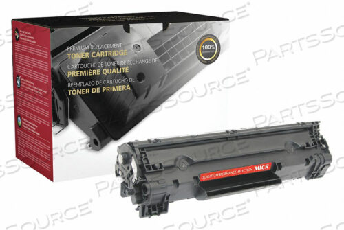 TONER CARTRIDGE BLACK REMANUFACTURED