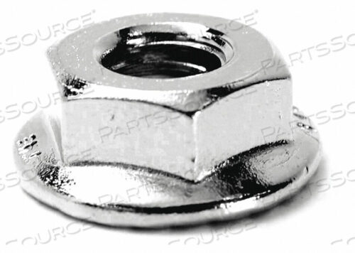 OEM#: FB3FHNM10P10LOCK NUT 22.00MM FLANGE DIA. SS PK10 by Foreverbolt