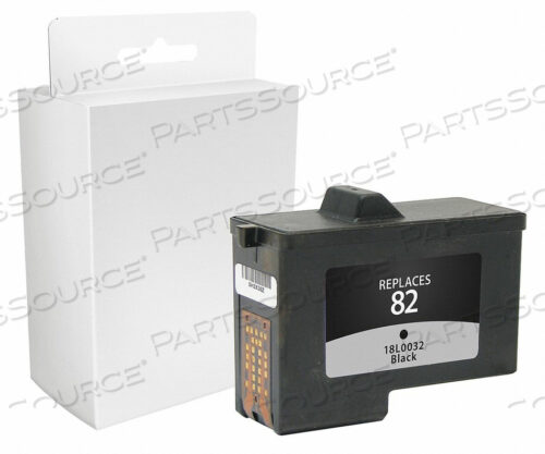 INK CARTRIDGE BLACK REMANUFACTURED