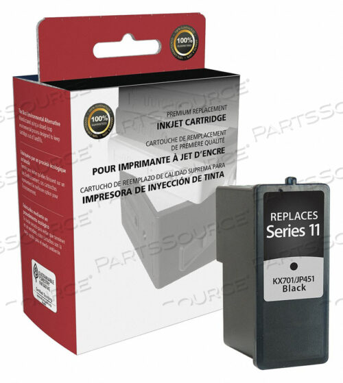 INK CARTRIDGE BLACK REMANUFACTURED