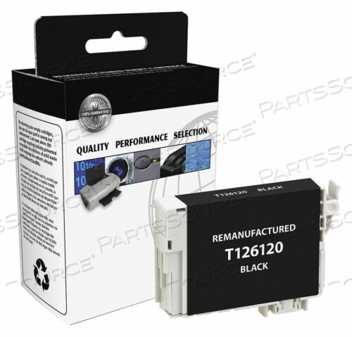 INK CARTRIDGE BLACK REMANUFACTURED