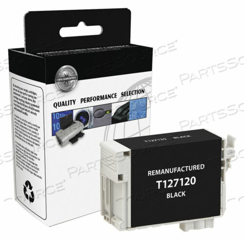 INK CARTRIDGE BLACK REMANUFACTURED