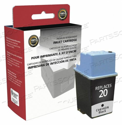 INK CARTRIDGE BLACK REMANUFACTURED