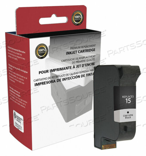 INK CARTRIDGE BLACK REMANUFACTURED