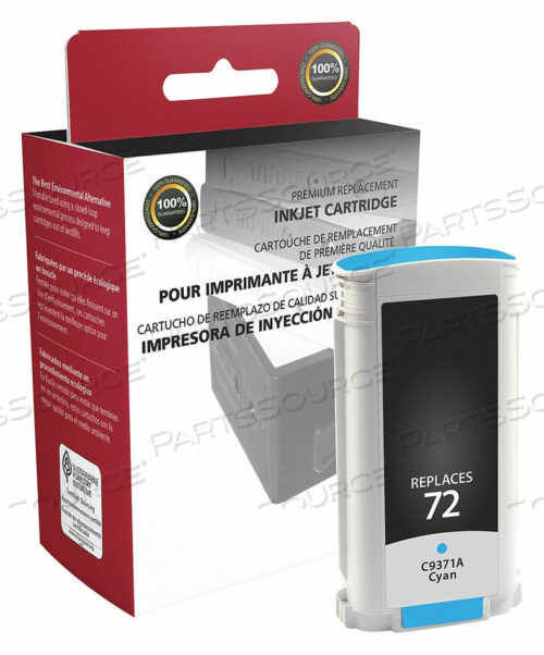 INK CARTRIDGE CYAN REMANUFACTURED