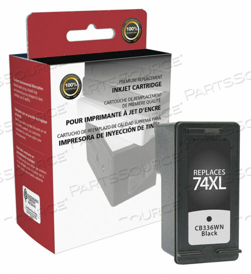 INK CARTRIDGE BLACK REMANUFACTURED