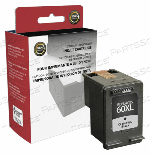 INK CARTRIDGE BLACK REMANUFACTURED