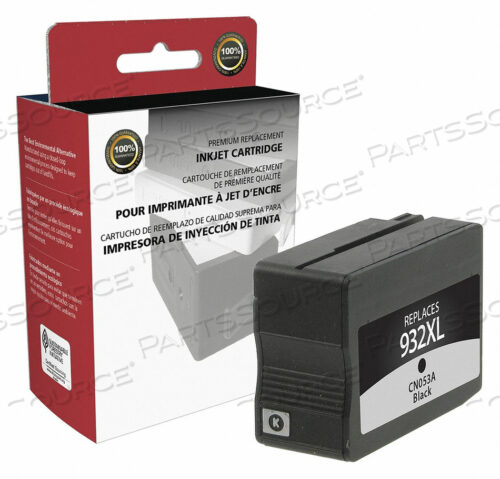 INK CARTRIDGE BLACK REMANUFACTURED