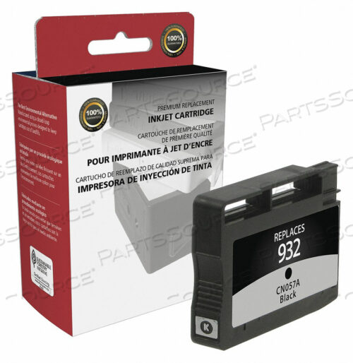 INK CARTRIDGE BLACK REMANUFACTURED